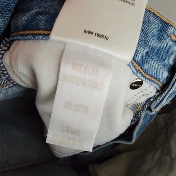 GOLDSIGN the Curved Jeans in Tate size 23 NWT - Picture 9 of 12